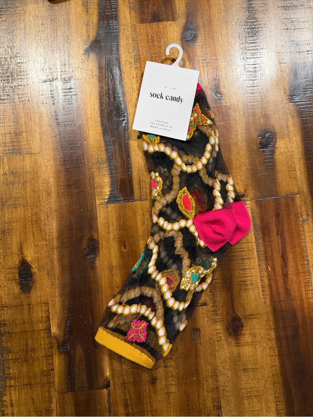 Sock Candy Women's Pearl and Jewels Theme